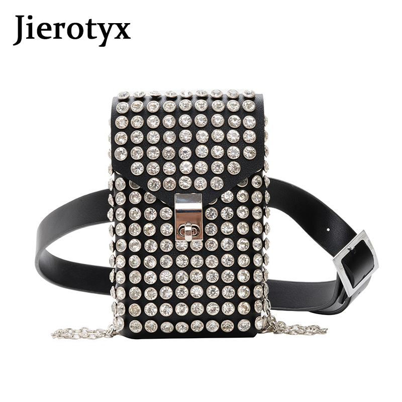 Luxury Bags And Shoes - JIEROTYX الفاخرة كامل حجر الراين النساء