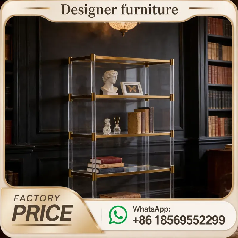 Luxury Bags And Shoes - خزانة عرض أكريليك شفافة فاخرة قابلة