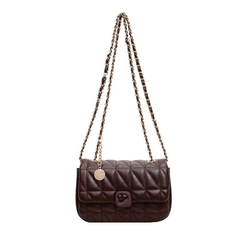 حقيبة مربعة صغيرة مبطنة للنساء - مراجعة Chain Crossbody Quilted وسعره