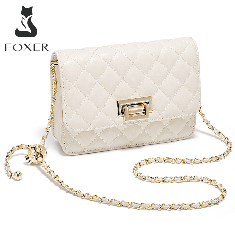 حقيبة كتف نسائية فاخرة من الجل - مراجعة Chain Crossbody Quilted وسعره
