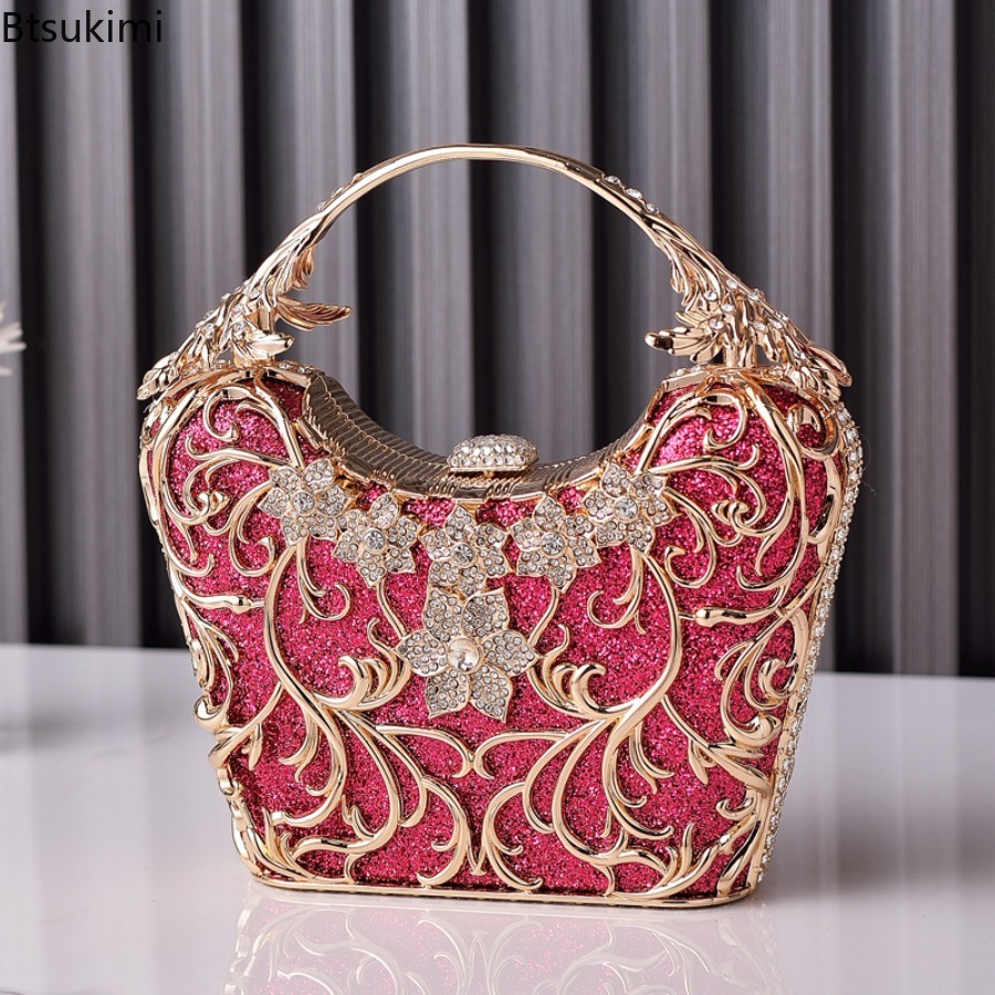حقائب سهرة معدنية مفرغة للنساء - مراجعة Luxury Bags Supplier وسعره