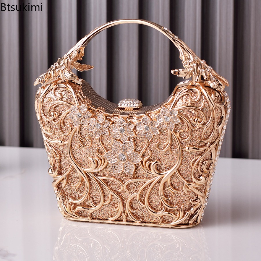 حقائب سهرة معدنية مفرغة للنساء - مراجعة Luxury Bags Supplier وسعره