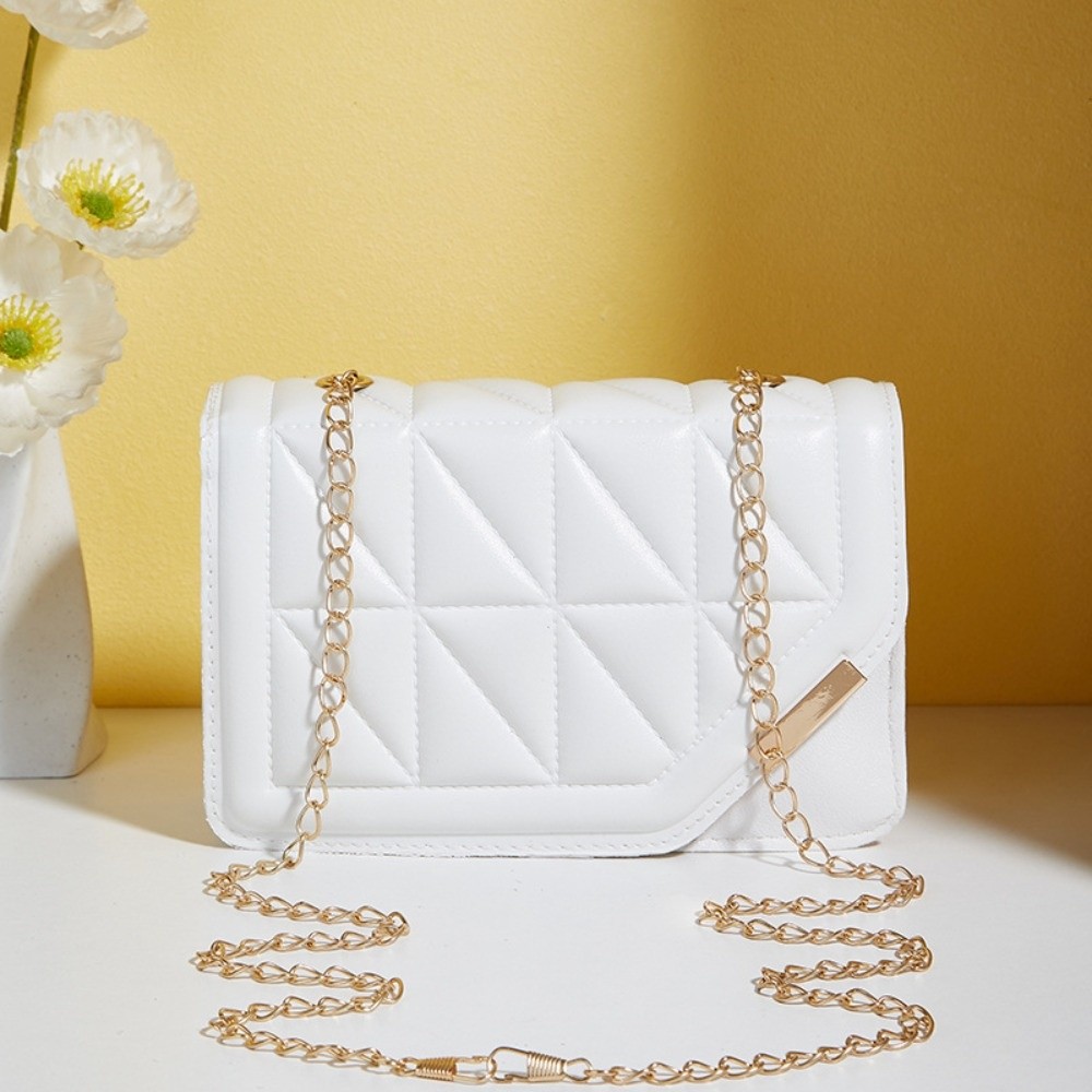 إكسسوار أزياء من الجلد الصناعي - مراجعة Chain Crossbody Quilted وسعره