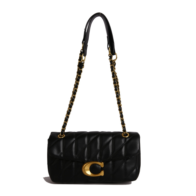 حقيبة يد نسائية فاخرة بتصميم م - مراجعة Chain Crossbody Quilted وسعره